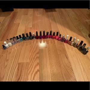 27 nail polishes